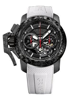 Graham Chronofighter Superlight 2CCBK.B25A Skeleton-dial Dial Mens Watch Box Papers