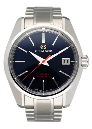 Grand Seiko Heritage SBGH281 Blue Dial Limited Mens Watch Box Papers