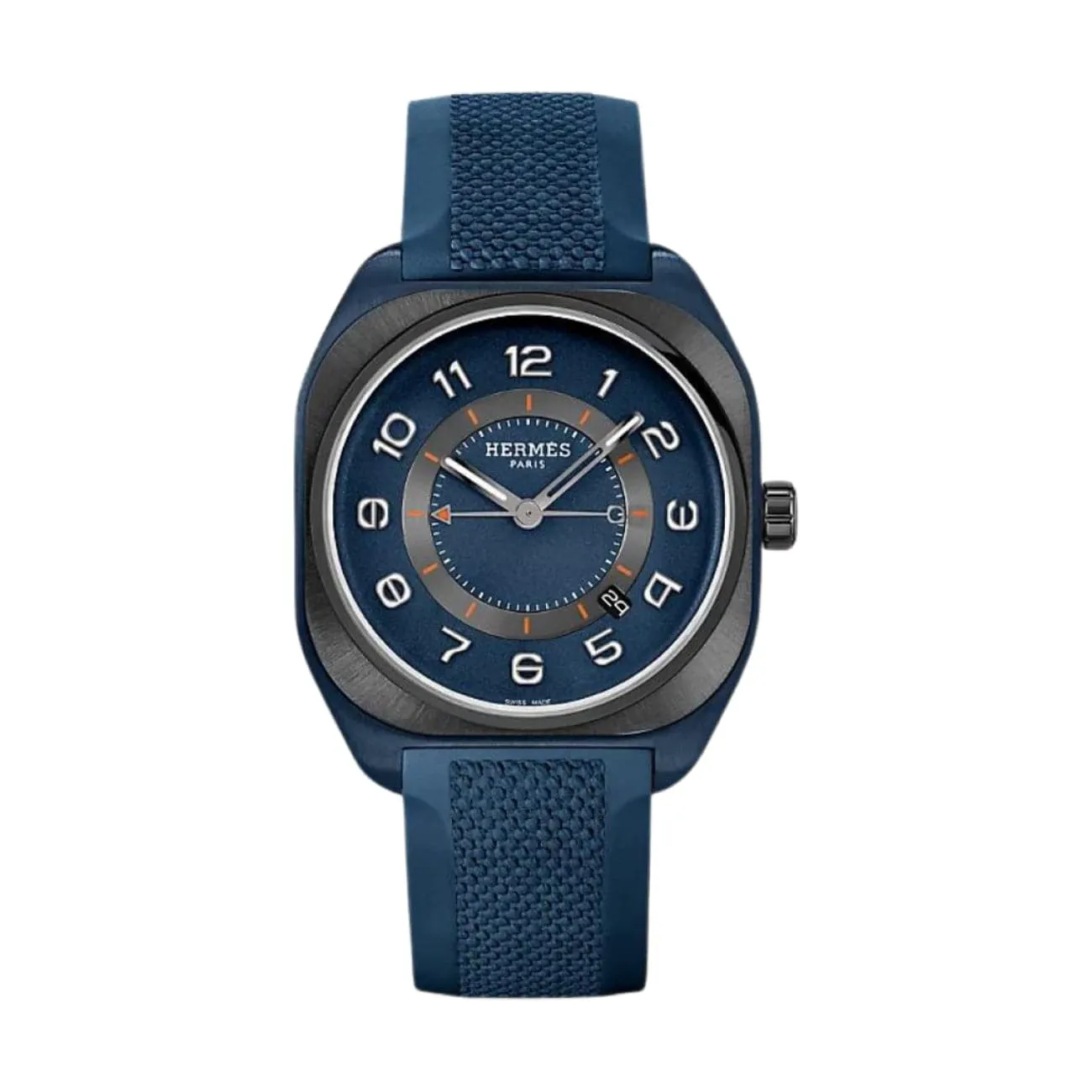 H08 - BLUE PVD TITANIUM EXTRA LARGE WATCH
