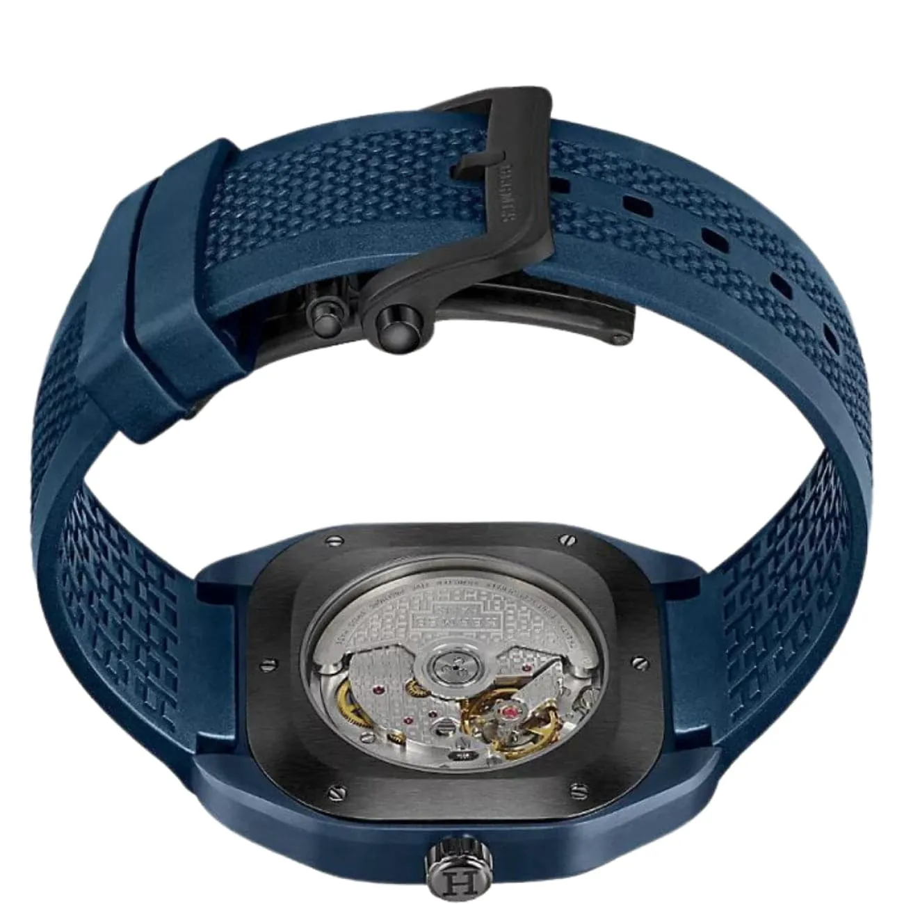 H08 - BLUE PVD TITANIUM EXTRA LARGE WATCH