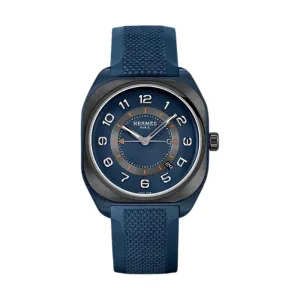 H08 - BLUE PVD TITANIUM EXTRA LARGE WATCH