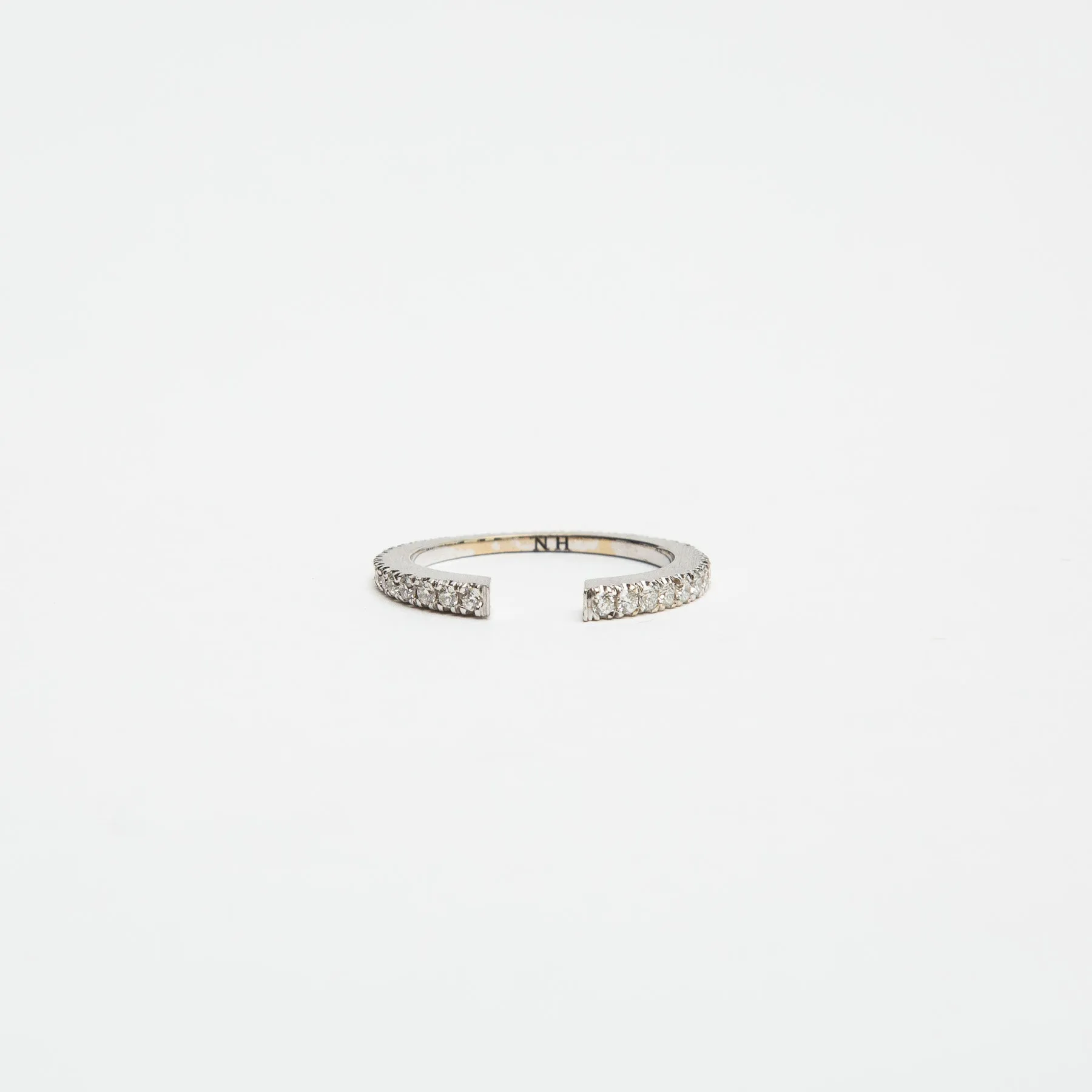 HADAR NORNBERG | PAVE DIAMOND UNTITLED RING
