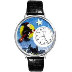 Halloween Flying Witch Watch (Large)