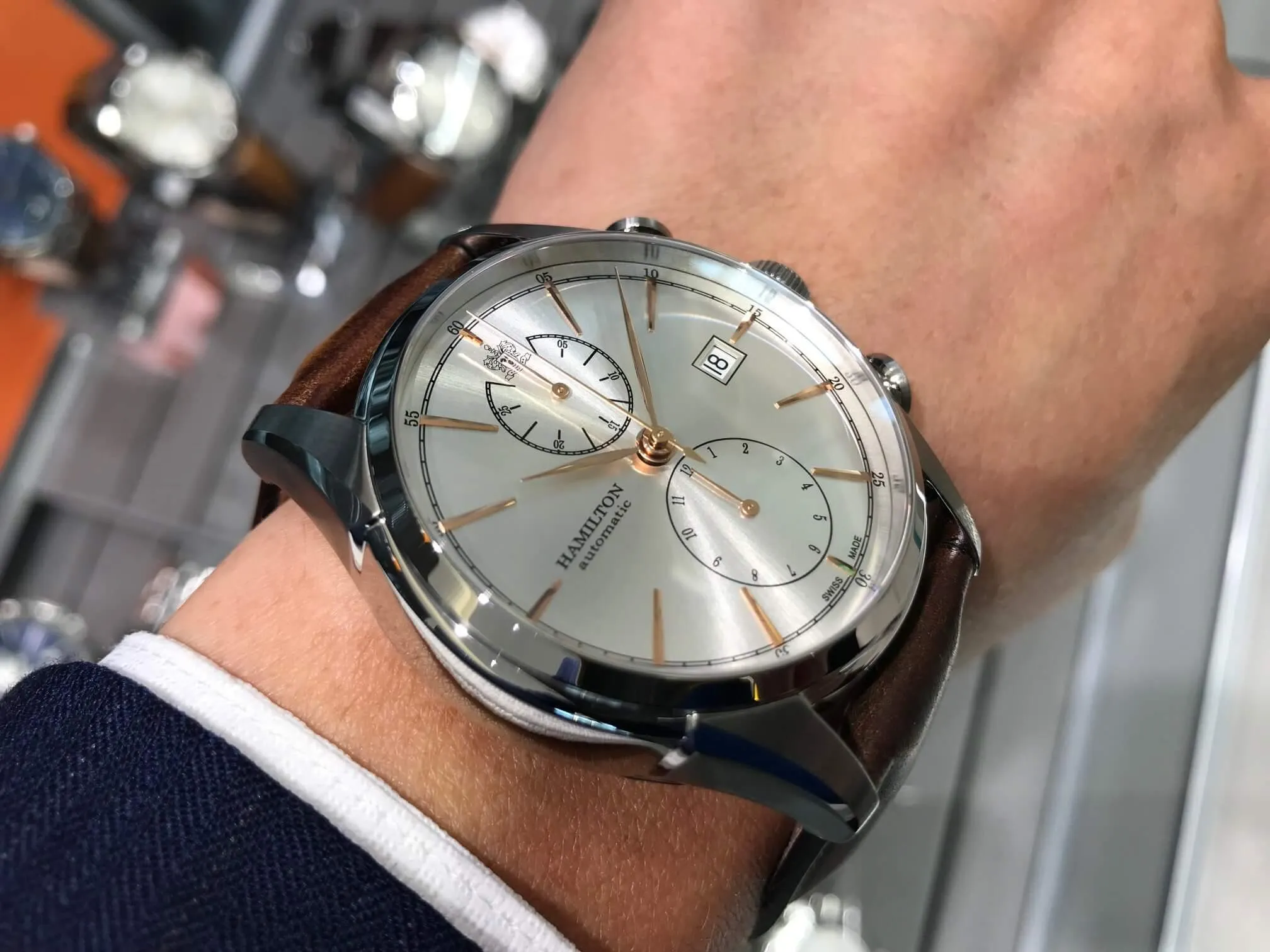 Hamilton American Classic Spirit of Liberty Automatic Chrono Men's Watch H32416581