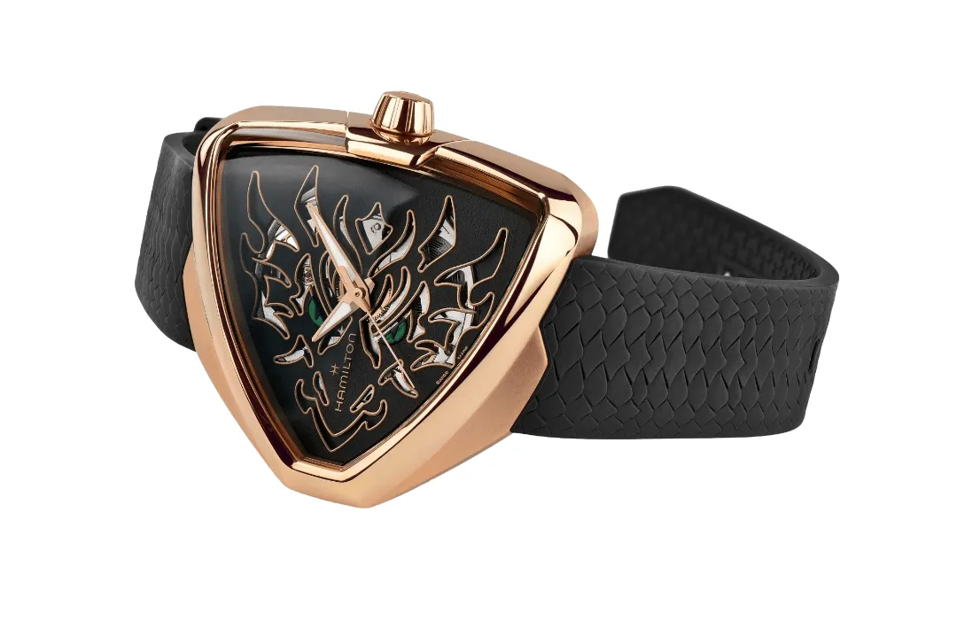 Hamilton Ventura Elvis80 Skeleton Automatic Men's Watch H24525332