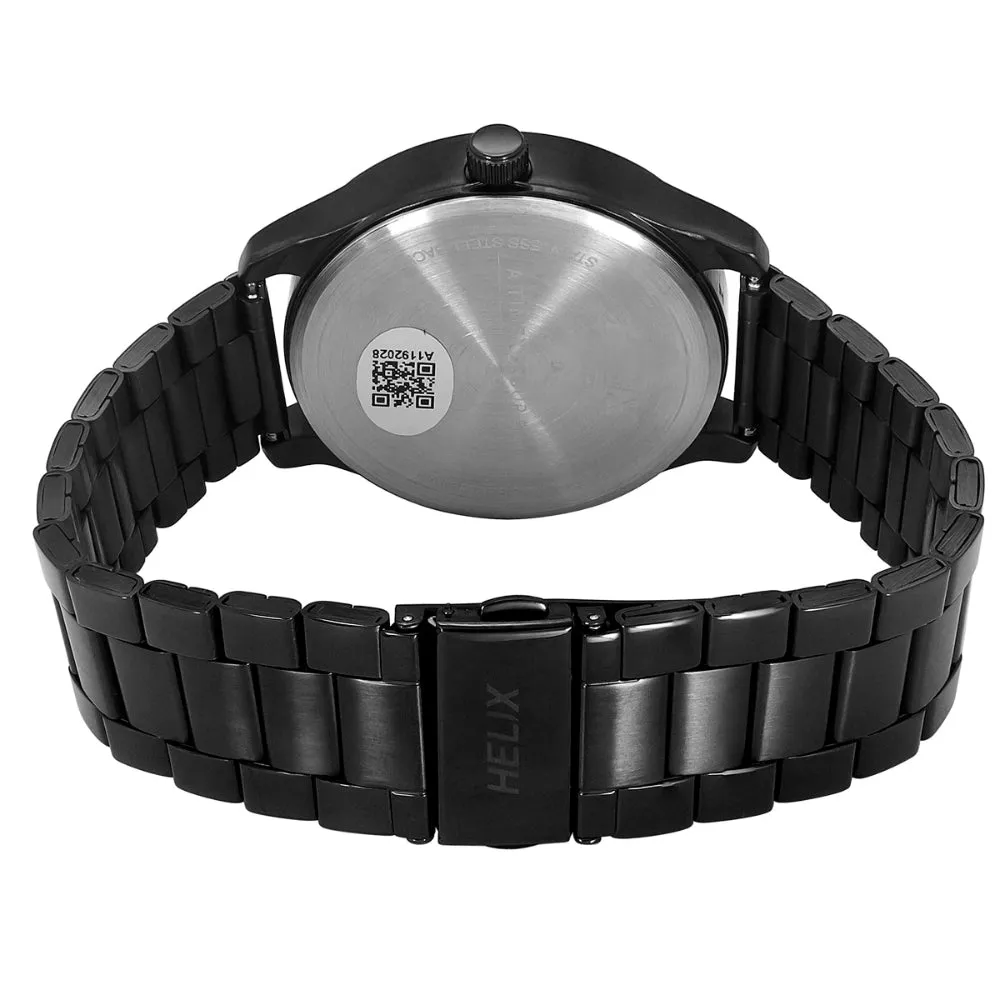 Helix By Timex Green Round Analog Stainless Steel Watch Men -TW043HG19