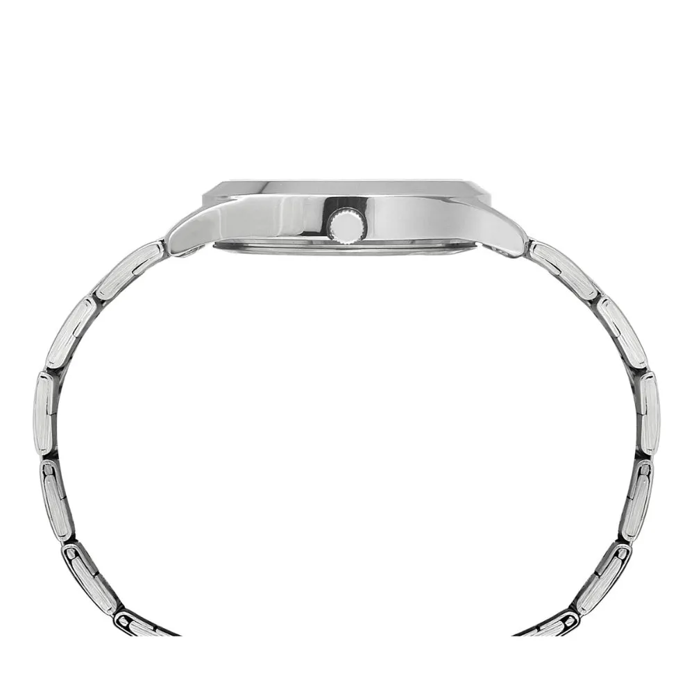 Helix By Timex Green Round Analog Stainless Steel Watch Women -TW060HL04T