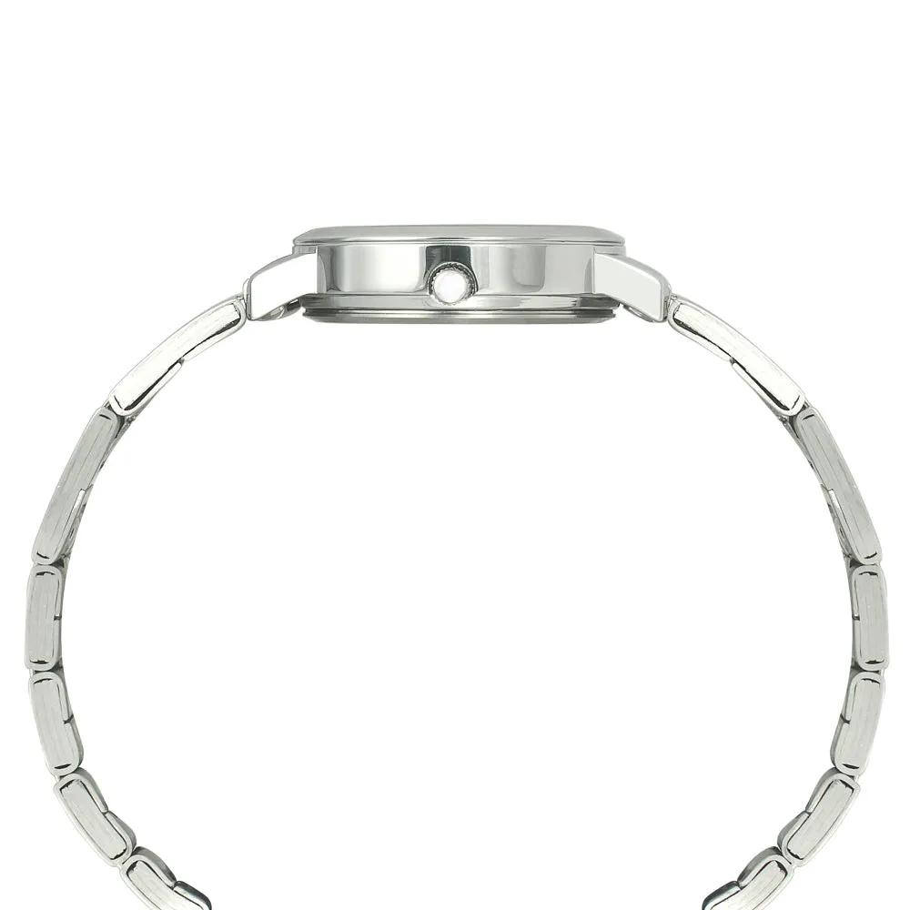 Helix By Timex Pink Round Analog Stainless Steel Watch Women -TW024HL36
