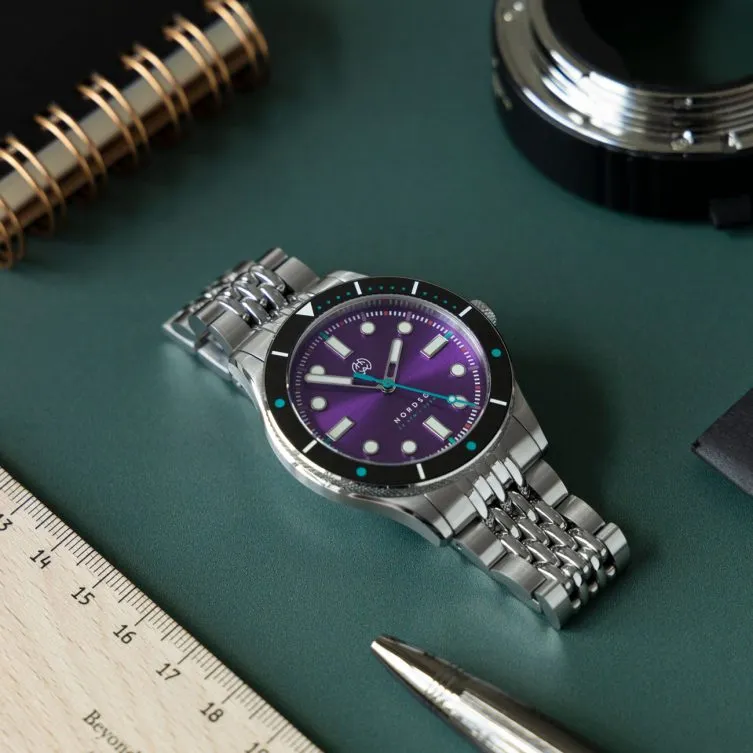 Henry Archer Nordsø - Galactic&nbsp;Purple&nbsp;LE (Sunburst&nbsp;Dial)