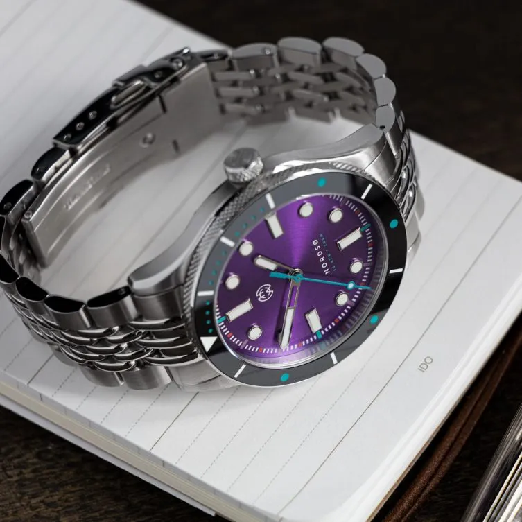 Henry Archer Nordsø - Galactic&nbsp;Purple&nbsp;LE (Sunburst&nbsp;Dial)