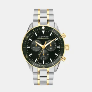 Heritage Men's Green Chronograph Stainless Steel Watch 3650167