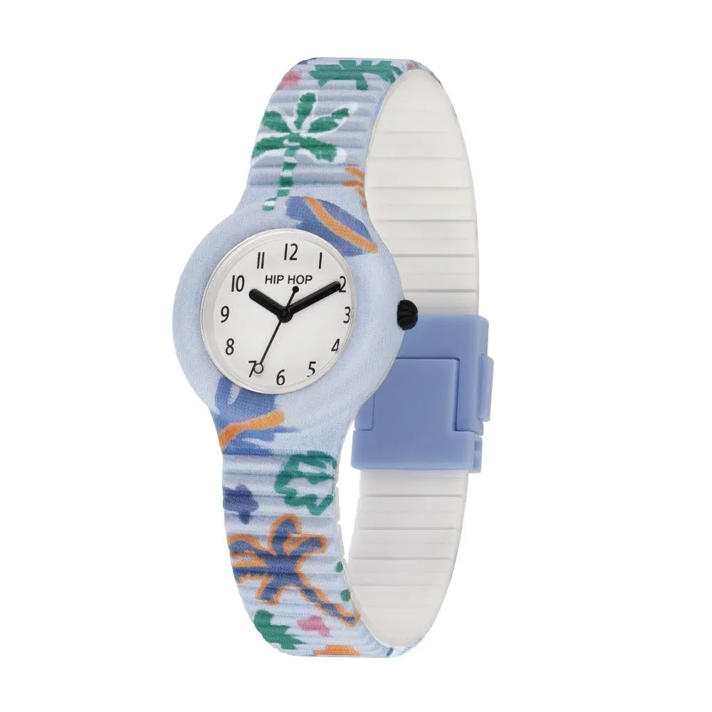 Hip Hop Palm Springs Light Blue California Vibes Collection 32mm Hwu1214 watch watch