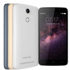 HOMTOM HT17 5.5inch Quad-core 1GB 8GB Fingerprint Unlock 4G Smartphone White (3000mAh)