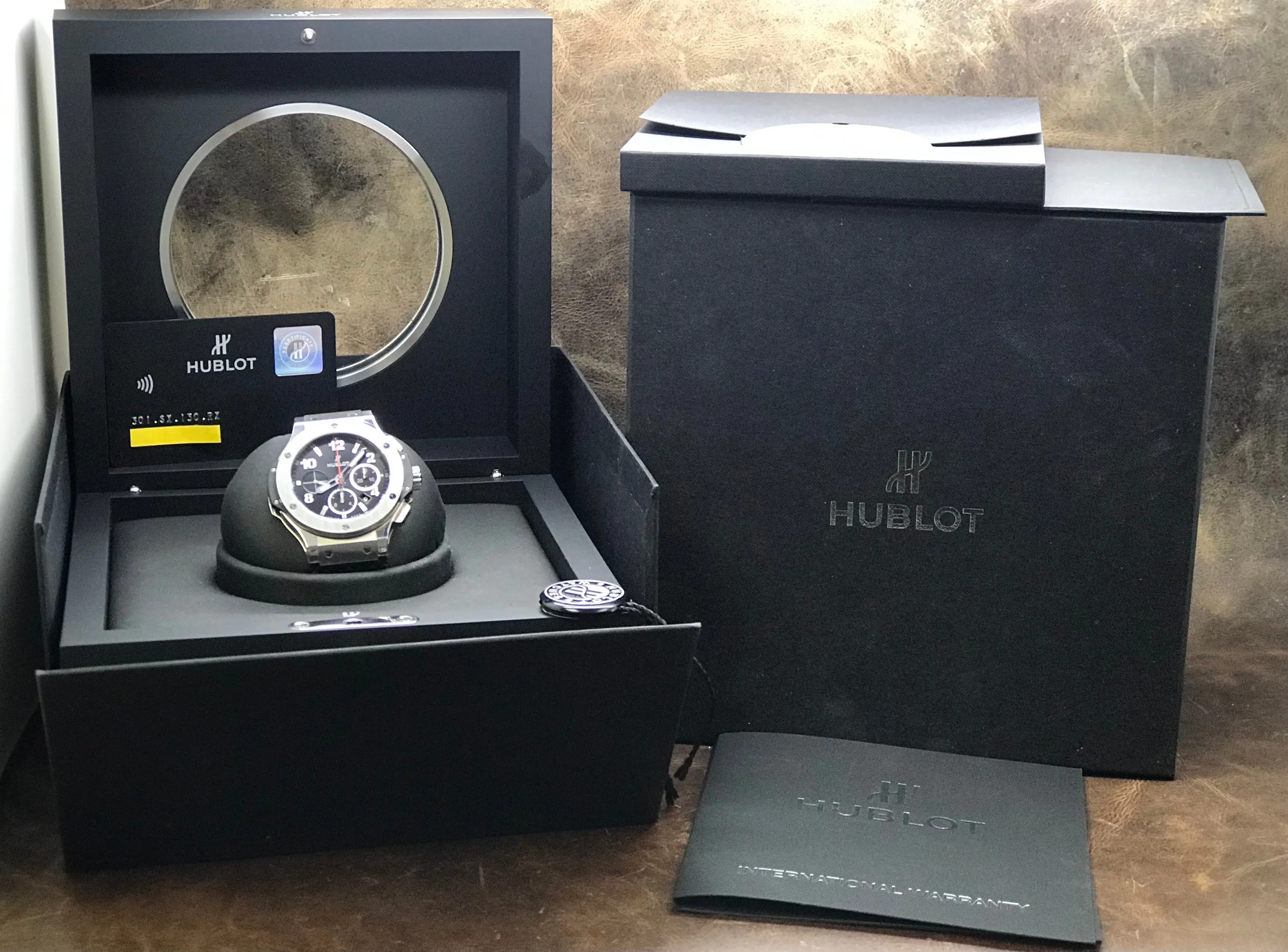 Hublot Big Bang 44mm 301.SX.130.RX Black Dial Automatic Men's Watch