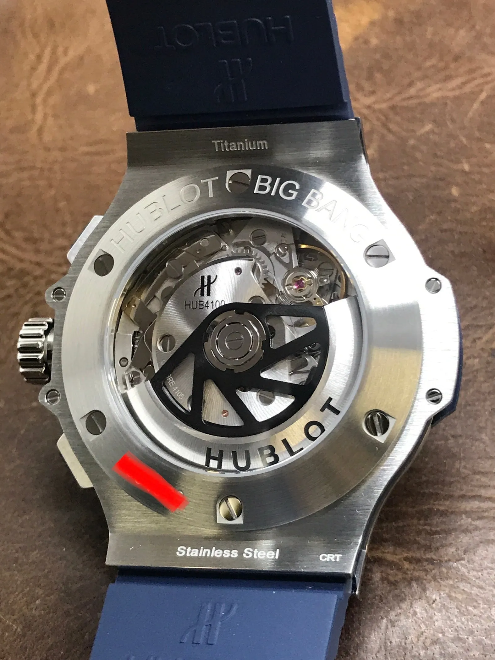 Hublot Big Bang 44mm Chronograph 301.SX.710.RX Blue Dial Automatic Men's Watch