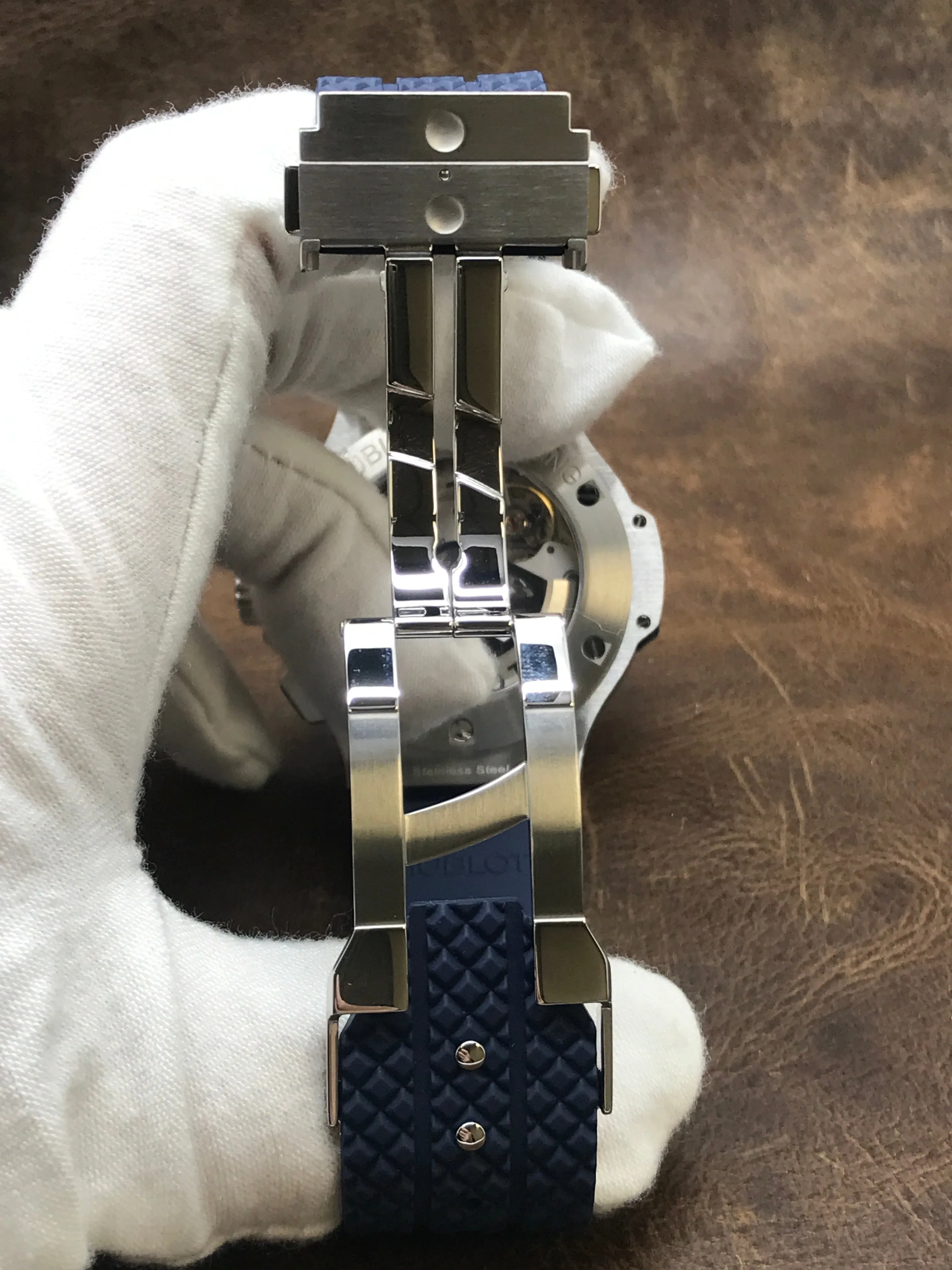 Hublot Big Bang 44mm Chronograph 301.SX.710.RX Blue Dial Automatic Men's Watch