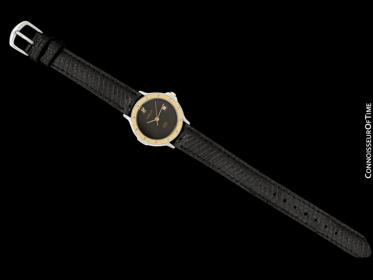 Hublot MDM Ladies Luxury Sports Watch - Stainless Steel & 18K Gold