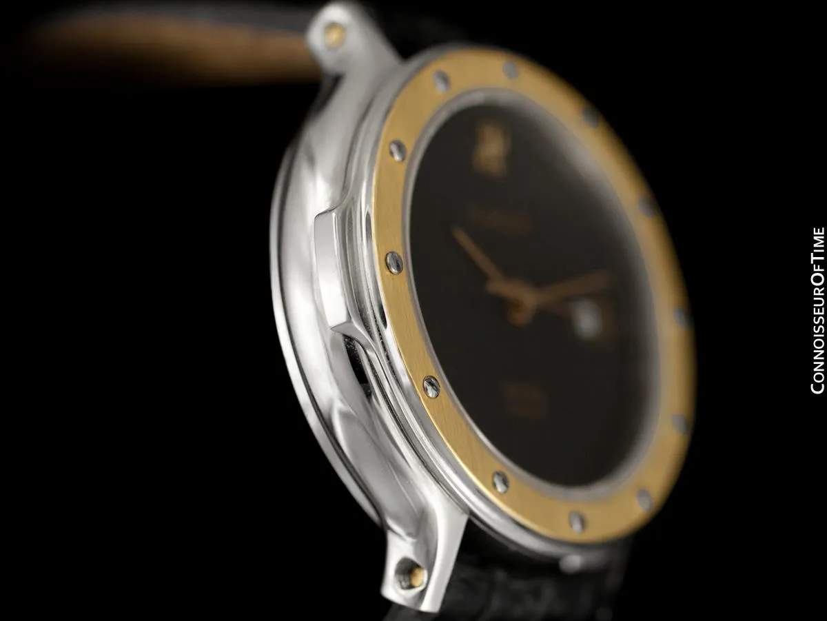 Hublot MDM Ladies Luxury Sports Watch - Stainless Steel & 18K Gold