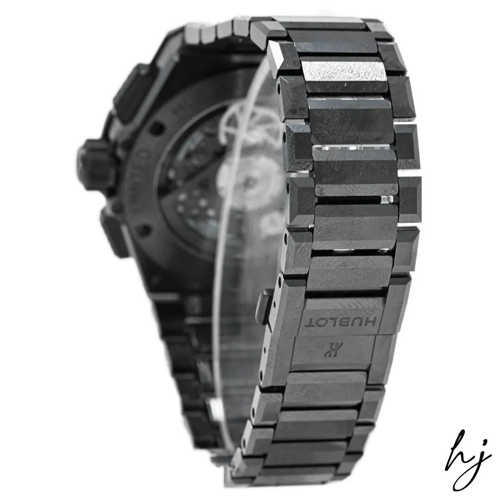 Hublot Men's Big Bang Black Ceramic 42mm Skeleton Stick Dial Watch Reference #: 451.CX.1140.CX