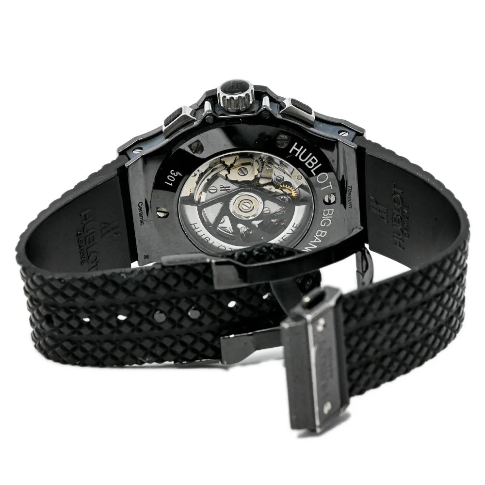 Hublot Men's Big Bang Black Magic Ceramic 44mm Black Dial Watch Reference #: 301.CX.130.RX