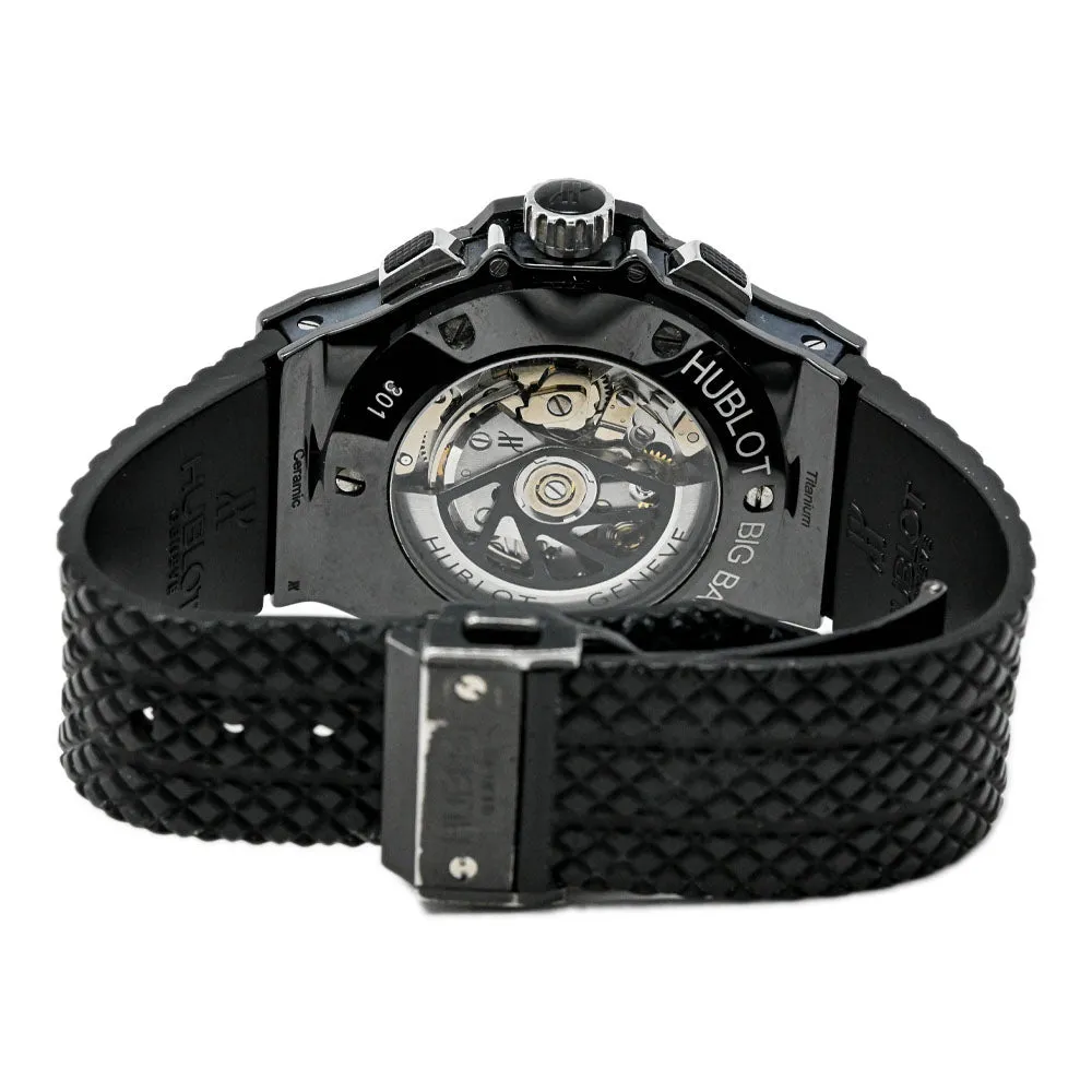 Hublot Men's Big Bang Black Magic Ceramic 44mm Black Dial Watch Reference #: 301.CX.130.RX