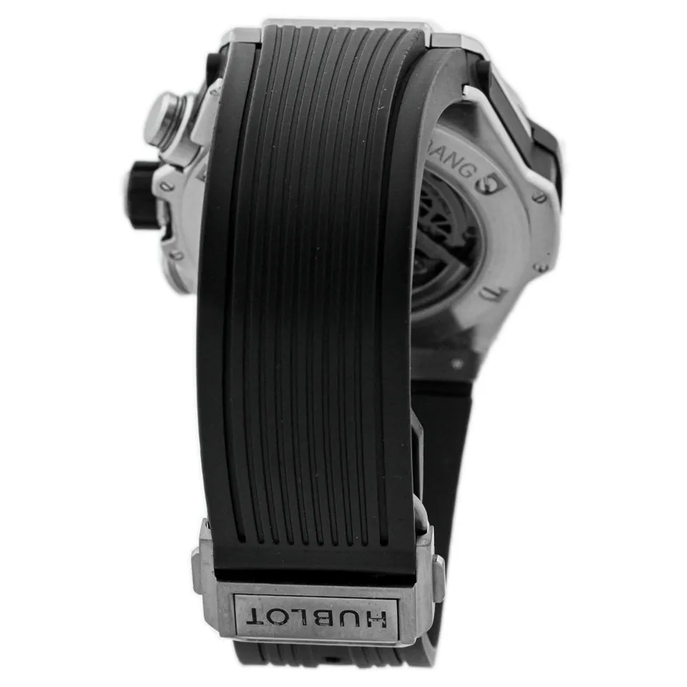 Hublot Men's Big Bang Unico Titanium 45mm Skeleton Stick & Arabic Dial Watch Reference #: 411.NX.1170.RX