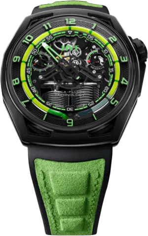 HYT Watches Hastroid Green Nebula Limited Edition