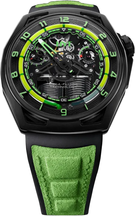 HYT Watches Hastroid Green Nebula Limited Edition