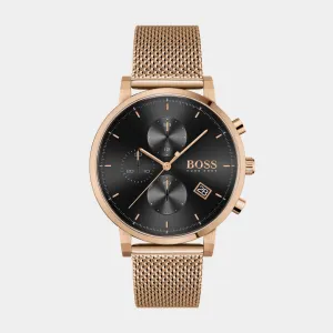 Integrity Men Black Chronograph Mesh Watch 1513808