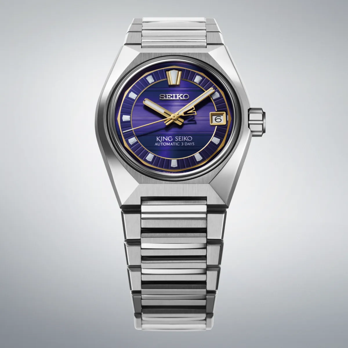 King Seiko VANAC SLA083J1 SLA083 SLA083J Tokyo Twilight Purple Dial Watch (PRE-ORDER JULY 2025)