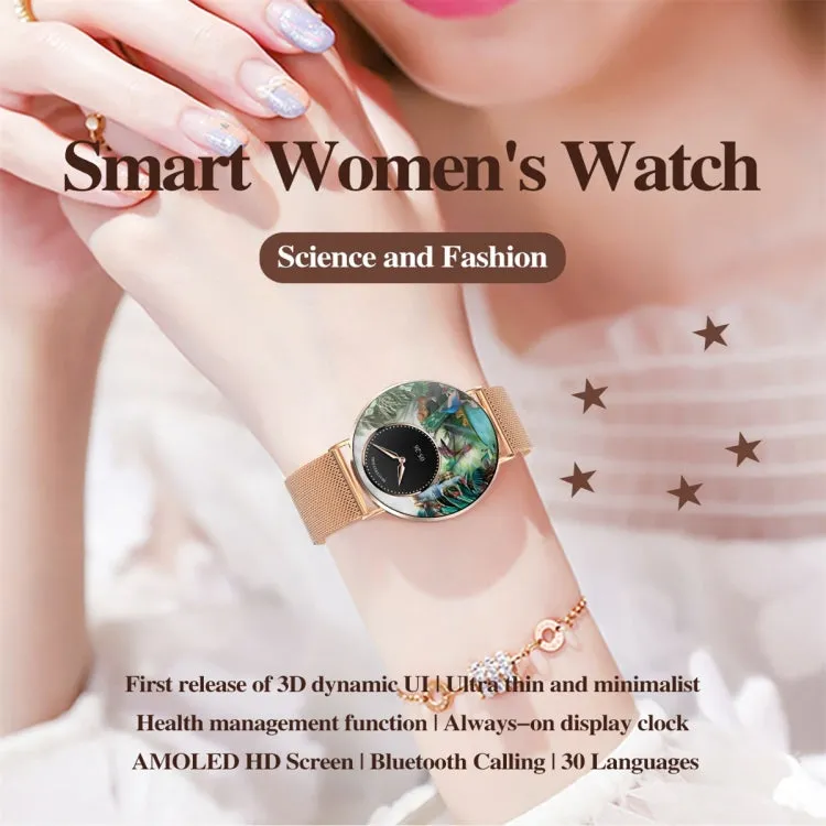 KM88 1.32 inch Color Screen Smart Watch, Support Bluetooth Call / Health Monitoring(Silver)