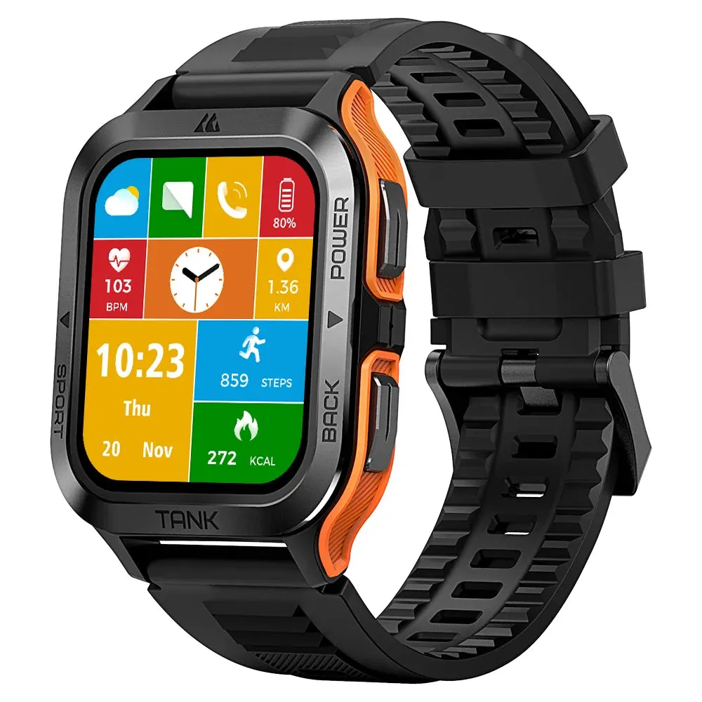 KOSPET Tank M2 1.96" AMOLED Military Style Smart Watch