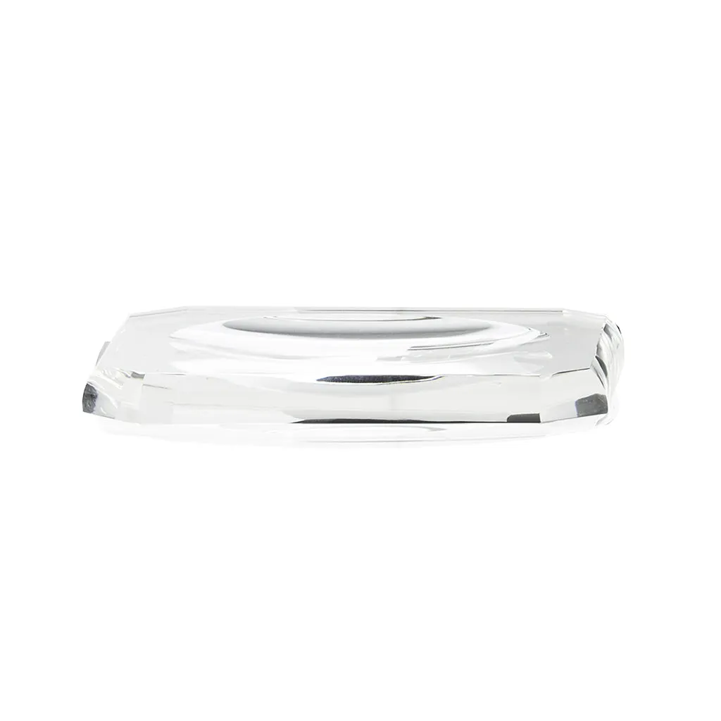 Kristall Tray - Free Standing - 9" Glass/Clear