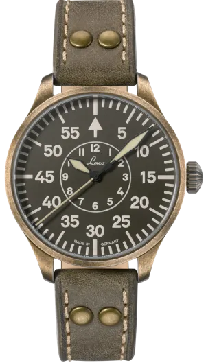Laco Watch Aachen Olive 39 Limited Edition