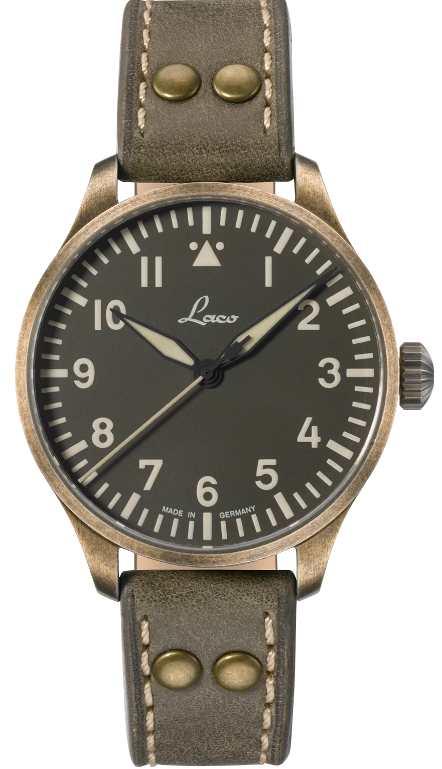Laco Watch Augsburg Olive 39 Limited Edition