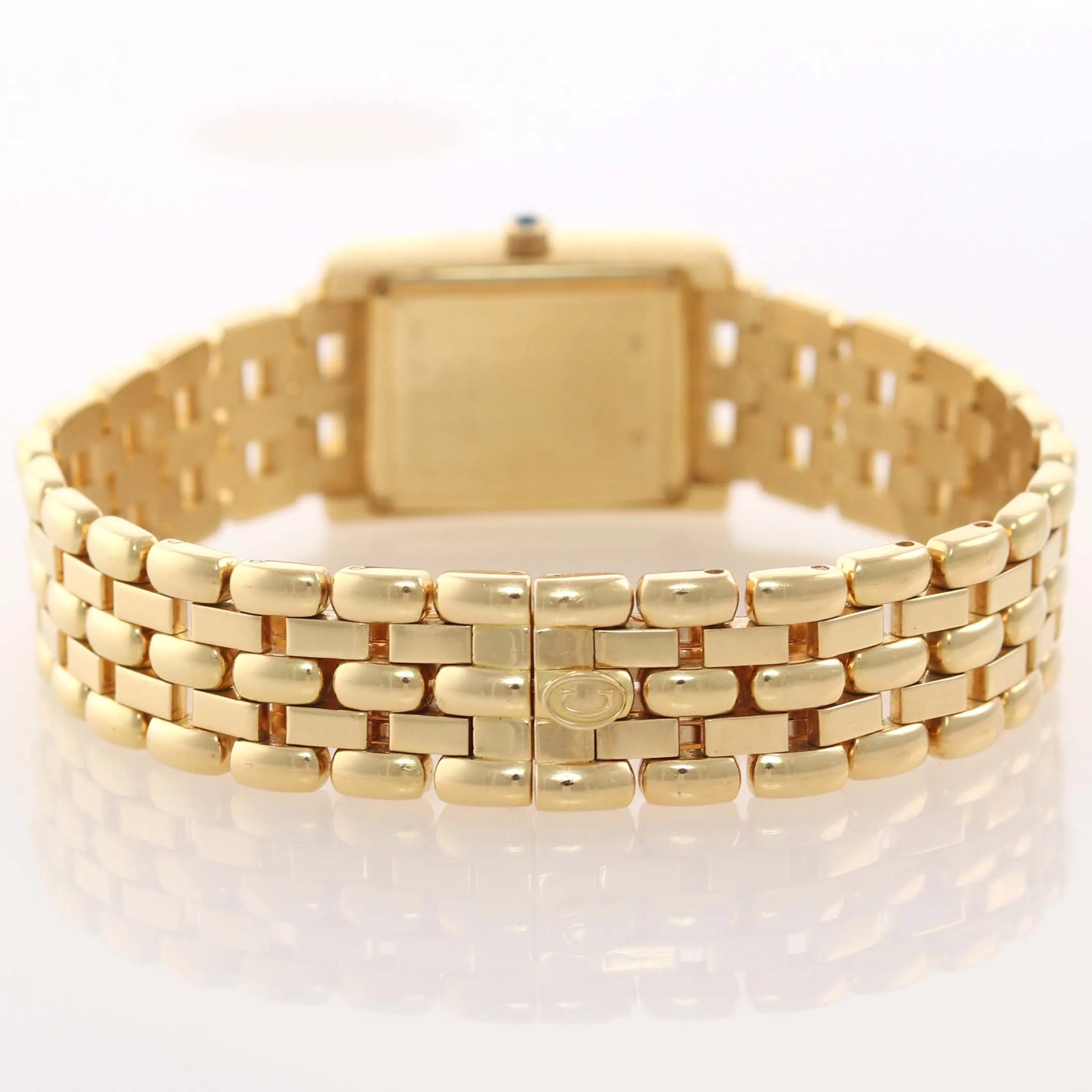 Ladies Concord Veneto 18k Yellow Gold Diamond 51-25-665 MOP Quartz Watch