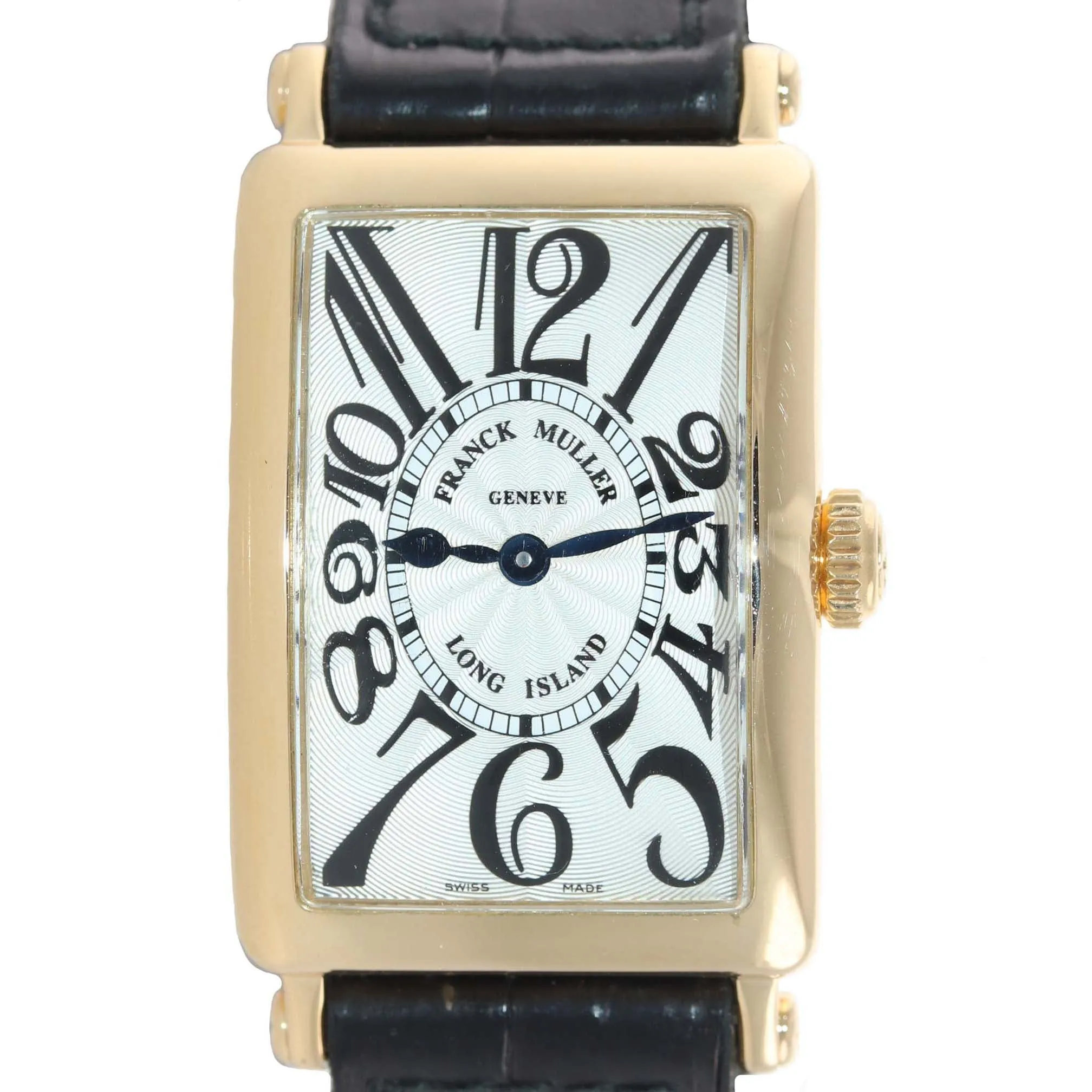 Ladies Franck Muller Long Island 18k Yellow Gold 902 QZ Quartz Arabic Watch