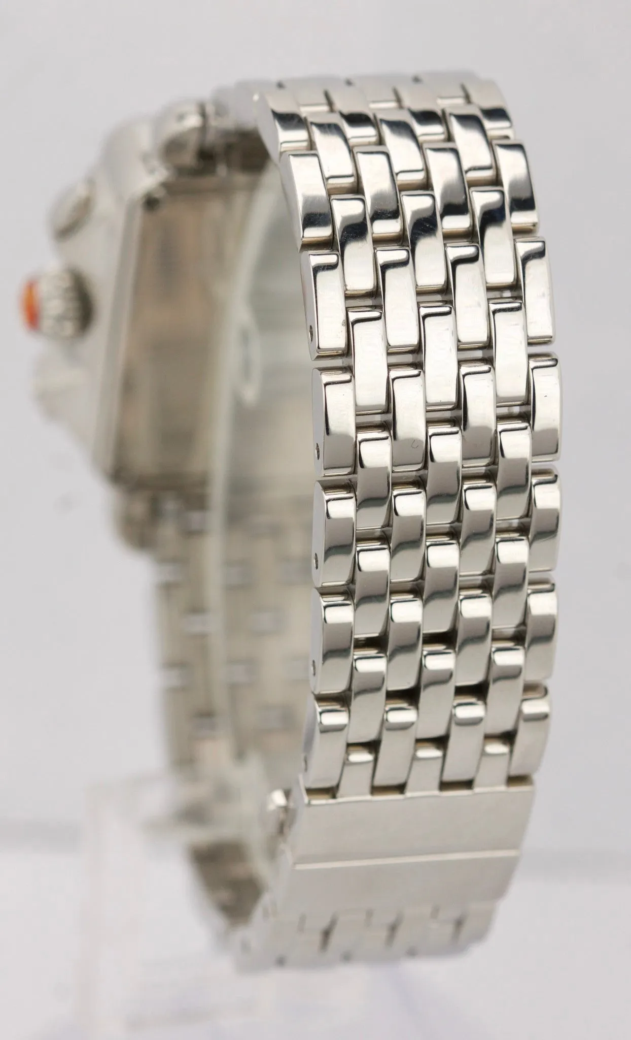 Ladies Michele Deco 29mm MW06A00A0025 Stainless Steel MOP Quartz Chronograph