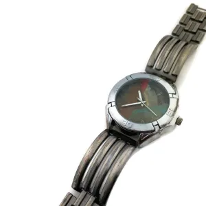 Large Watch with Multi Color Dial