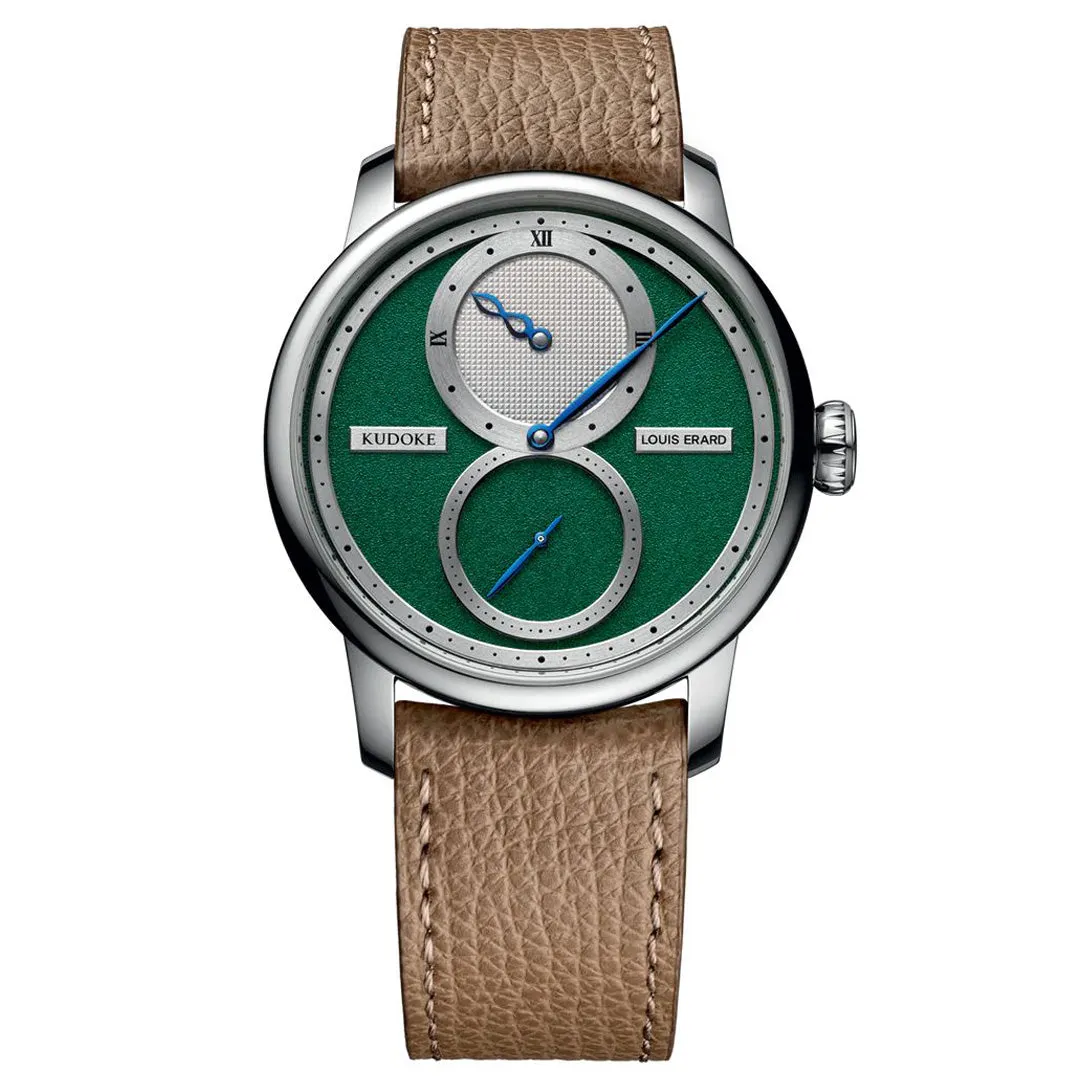 Le Régulateur Louis Erard x Kudoke Forest Green