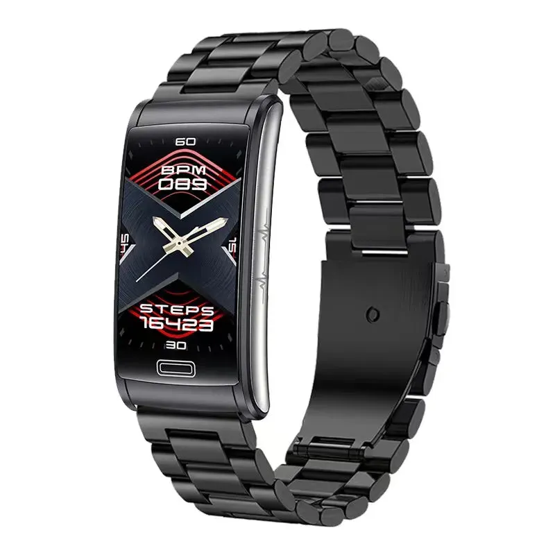 Lenovo New Blood Glucose Health Monitor Smart Bracelet Men Non-invasive ECG PPG Blood Pressure Sport Watch Women For Android IOS