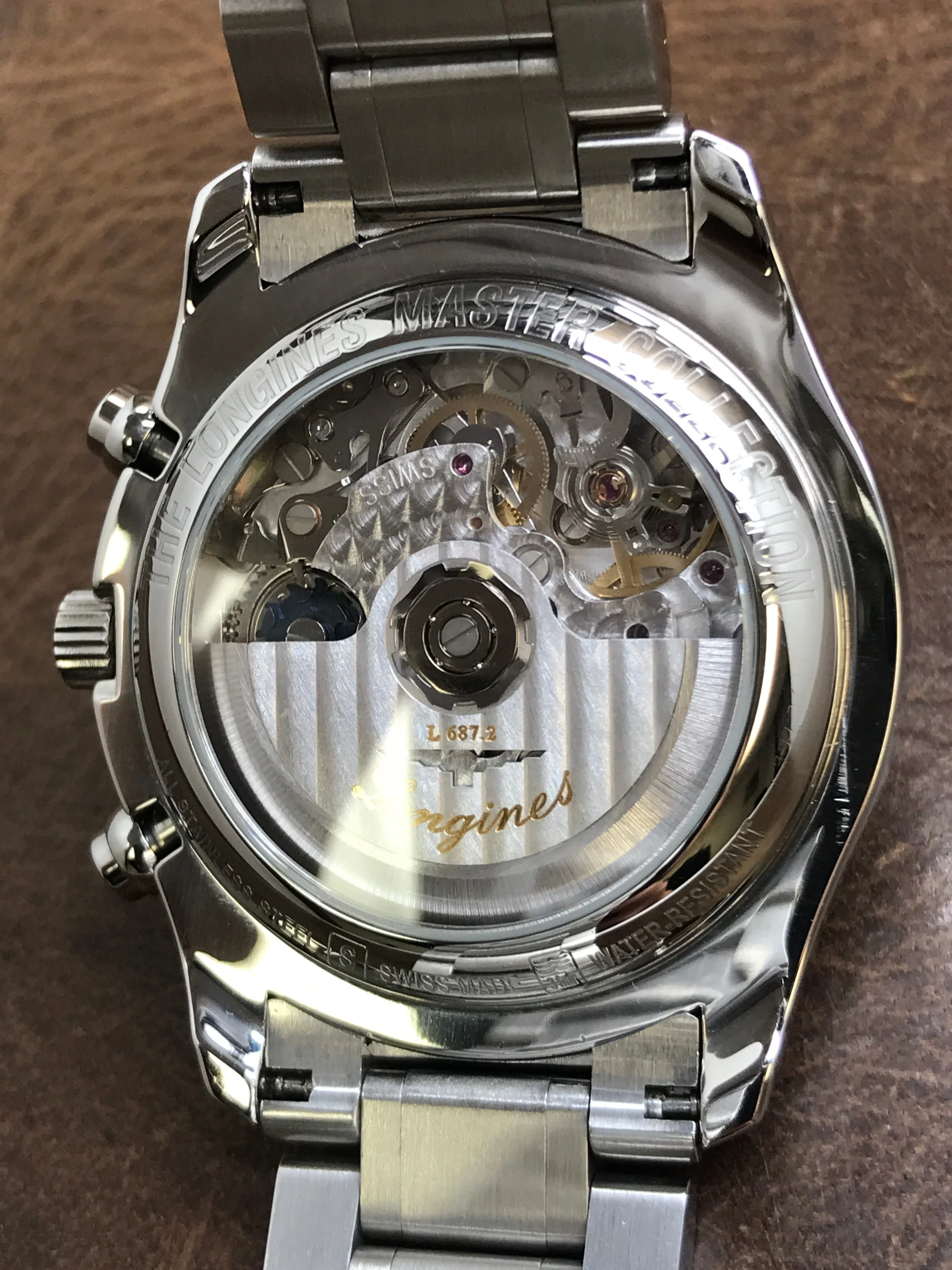 Longines Master Collection Moonphase L2.673.4.78.6 White Dial Automatic Men's Watch