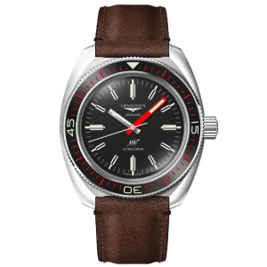 Longines Ultra-Chron Box Edition 43mm Black Automatic Steel L2.836.4.52.8