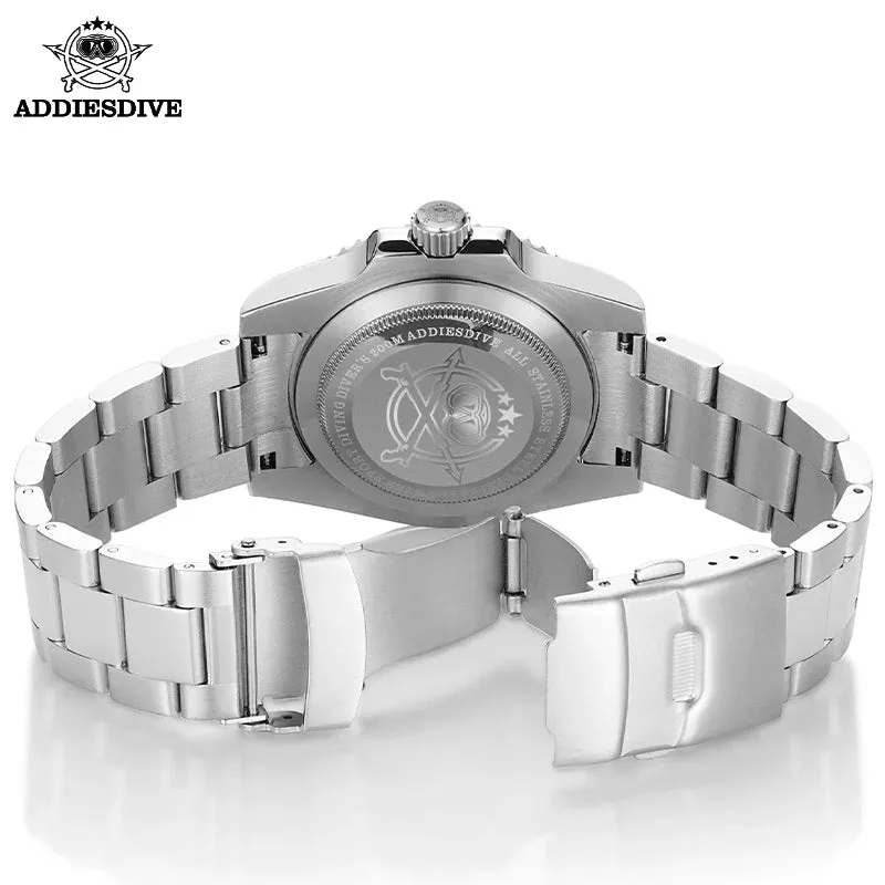Luminous Mens Quartz Watch Stainless Steel Watch Waterproof