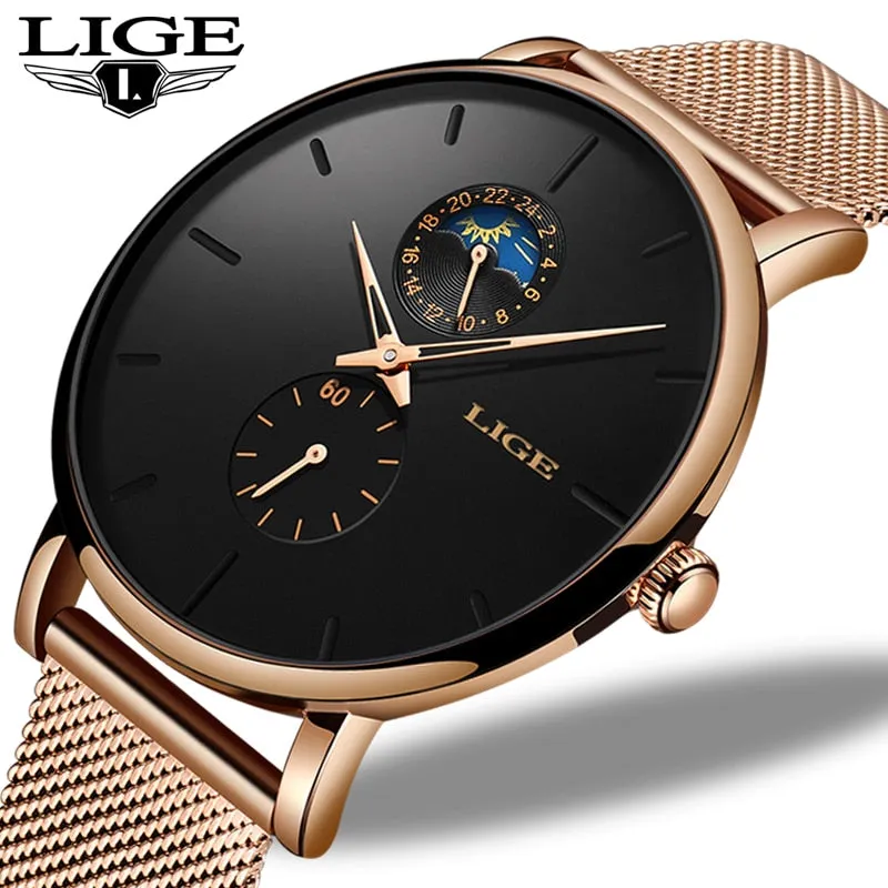 Luxury Waterproof Quartz Wrist Watch
