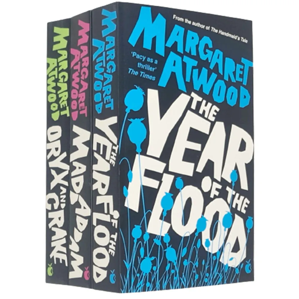 Maddaddam Trilogy Series 3 Books Collection Set By Margaret Atwood