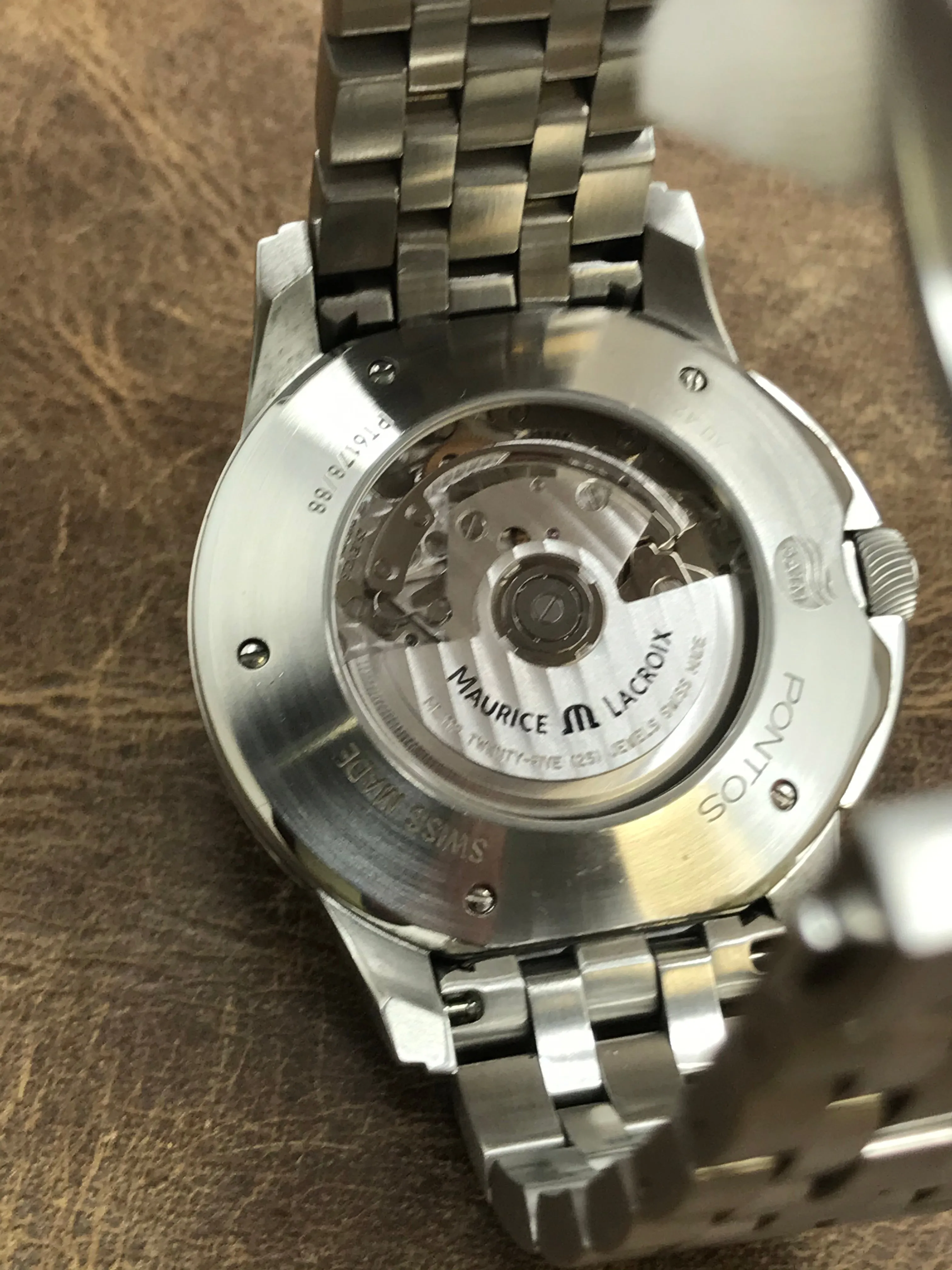 Maurice Lacroix Pontos PT6178 Blue Dial Automatic Men's Watch