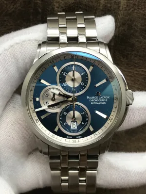 Maurice Lacroix Pontos PT6178 Blue Dial Automatic Men's Watch