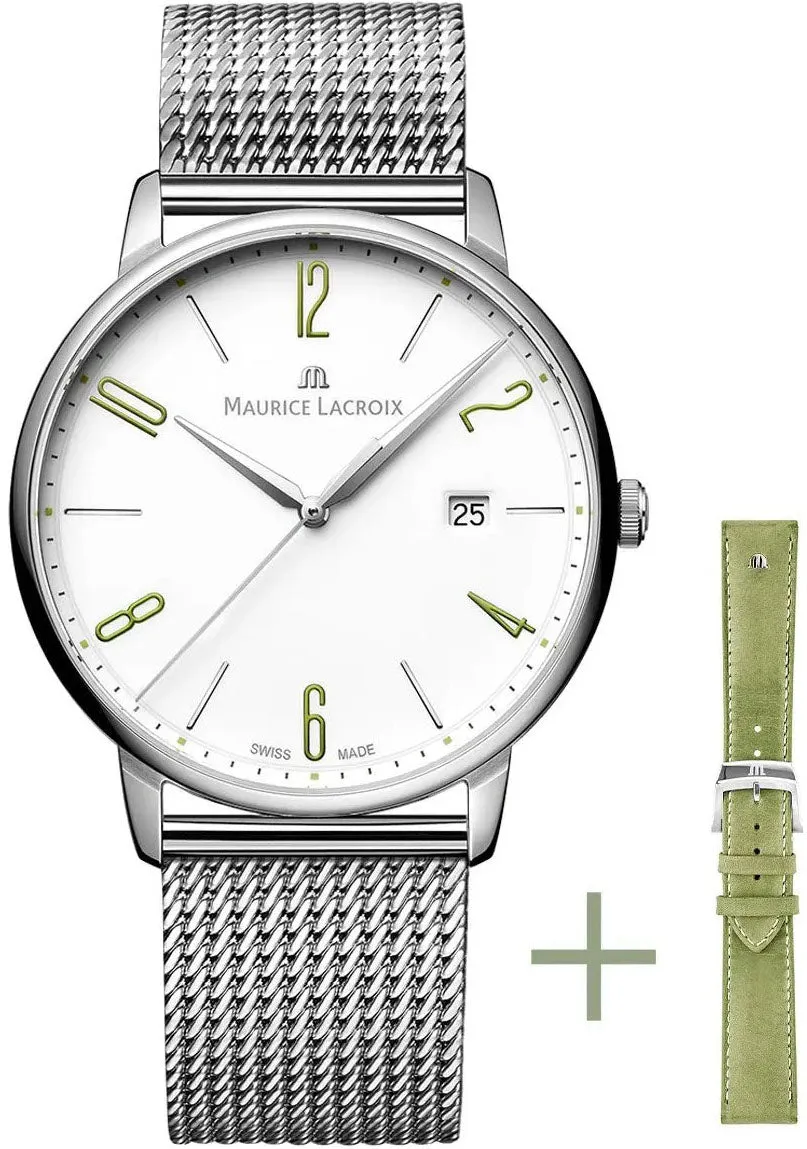 Maurice Lacroix Watch Eliros Date 40mm Strap Set