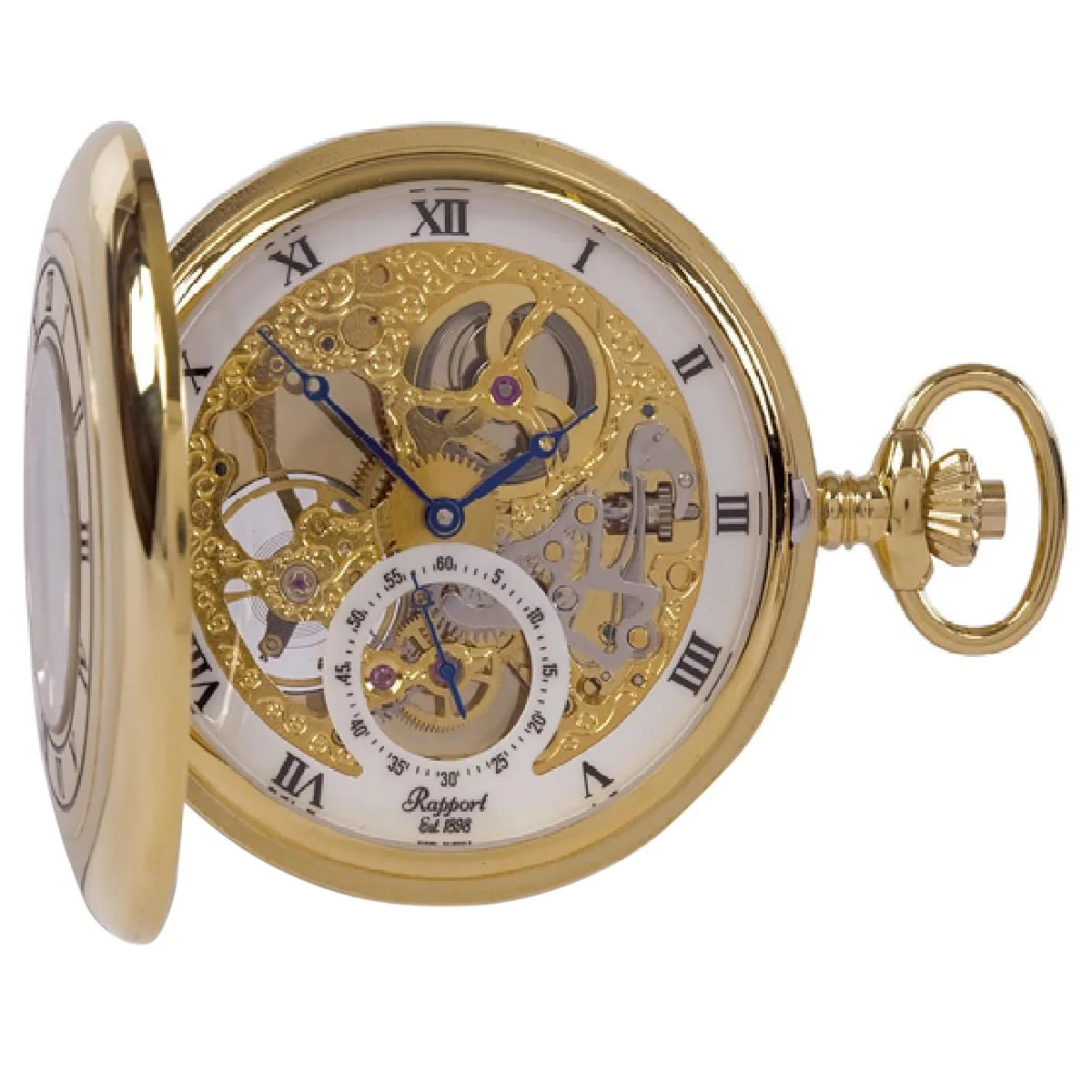 Mechanical Half Hunter Pocket Watch 53mm